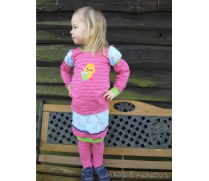 Stickserie Frühling ist da - Ente & Frosch